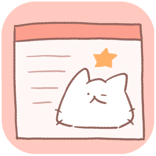 しろにゃんメモのアプリアイコン