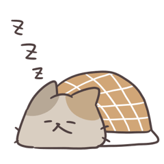 土曜にゃんこ「ごろ」のLINEスタンプ